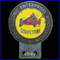 Very Rare Motor Racing Enterprises Association Car Badge (3187)