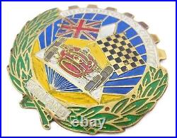 Vintage 1950's 1960's Silverstone's Circuit England Car Badge Auto Emblem