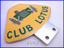 Vintage 1960's Club Lotus Car Badge Emblem Insignia by Marples Beasley Ltd