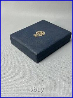 Vintage 1970's Poland Polish PZM Automobile touring Club Car Badge Enamel Box