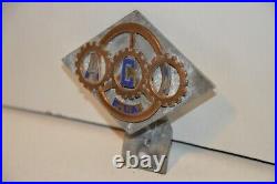 Vintage ACI Automobile Club Italy F. I. A. Car Badge Lorioli Milano-Roma RARE