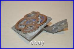 Vintage ACI Automobile Club Italy F. I. A. Car Badge Lorioli Milano-Roma RARE