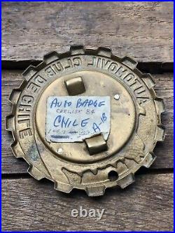 Vintage AUTOMOVILE CLUB DE CHILE Auto Car Club Badge Eagle Emblem