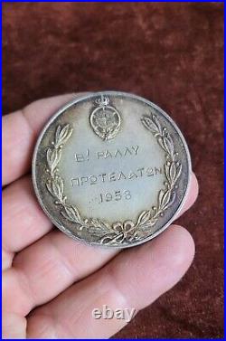 Vintage Automobile Car Badge # Elpa General Greek Club Rally Protelaton 1958