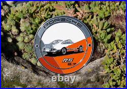 Vintage Automobile Car Club Badge # Porsche 911 Carrera Rs 2.7