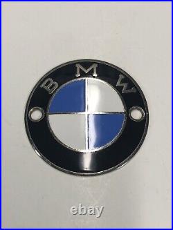 Vintage BMW Enamled Car Badge Carl Dillenius (F2) Car Club