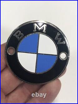 Vintage BMW Enamled Car Badge Carl Dillenius (F2) Car Club