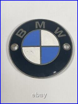 Vintage BMW Enamled Car Badge (F5) Car Club