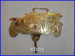 Vintage Car Club Of India Old Brass Metal Badge Monogram Emblem Rolls Royce Rare