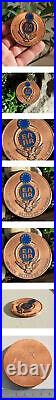 Vintage Enamel Automobile Car Club Badge # Elpa Rally Commission Greece