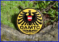 Vintage Enamel Car Badge # Oamtc Automobil Motor Touring Club Austria Österreich