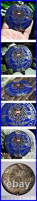 Vintage Enamel Radiator Car Club Badge # Automobile Club Austria Österreich