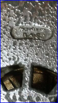 Vintage Royal Automobile Club Association car grille badge 1920-30s bracket