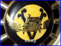 Vintage Royal Automobile Club Car Badge/ emblem/Stand + Certificate