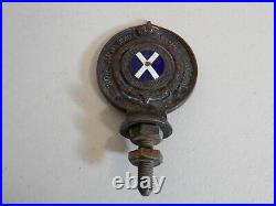 Vintage Small RAC Associate Royal Scottish Automobile Club Car Badge Auto Emblem