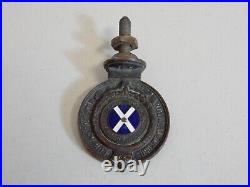 Vintage Small RAC Associate Royal Scottish Automobile Club Car Badge Auto Emblem