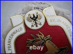 Vintage german ADAC FRANKENWALD 1962 NAILA Automobile Club enamel Car Badge