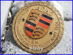 Vintage german SWABIAN GELÄNDEFAHRT AALEN 1954 AUTOMOBILE CAR CLUB Enamel Badge