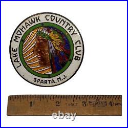 Whitehead & Hoag Newark, NJ Antique Country Club Car Badge 3 Sparta