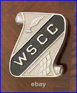 Willow Springs Car Club Grille Badge